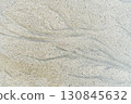 Sandy beach texture 130845632