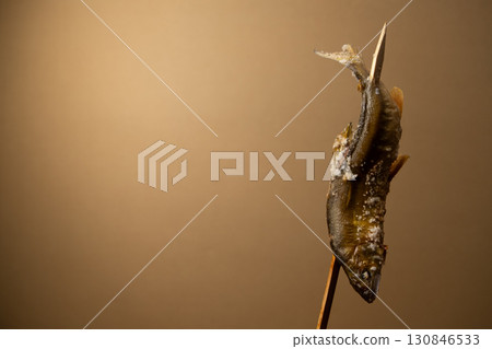 Image of charcoal-grilled salted sweetfish Image of charcoal-grilled salted sweetfish 130846533