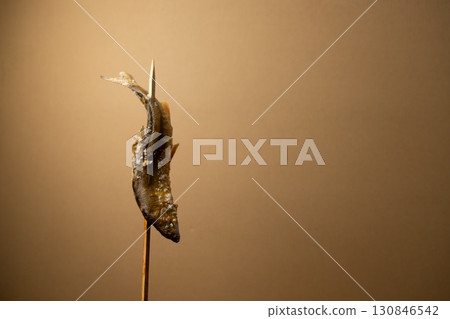 Image of charcoal-grilled salted sweetfish Image of charcoal-grilled salted sweetfish 130846542
