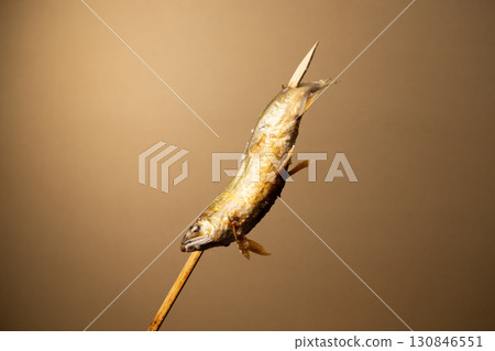 Image of charcoal-grilled salted sweetfish Image of charcoal-grilled salted sweetfish 130846551