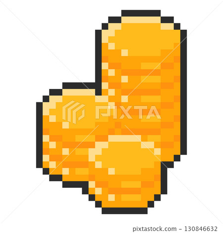 3D golden coins stack pixel art, vector retro 8 bit currency cent money cash, business and finance, videogame bank award 3D golden coins stack pixel art, vector retro 8 bit currency cent money cash, business and finance, videogame bank award 130846632