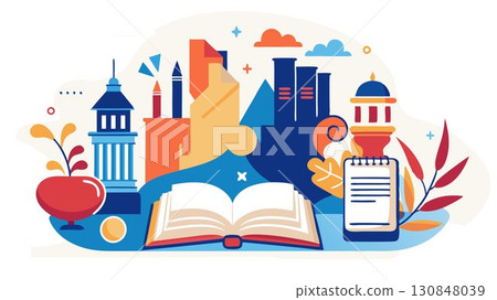 This high resolution image captures the dynamic and multifaceted nature of history study, beautifully contrasted against a minimalist white background, producing a sophisticated and informative aesth This high resolution image captures the dynamic and multifaceted nature of history study, beautifully contrasted against a minimalist white background, producing a sophisticated and informative aesth 130848039