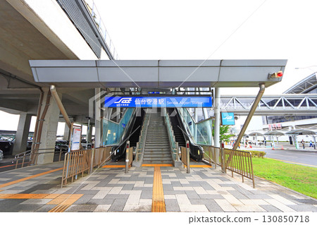 宮城縣名取市仙台機場站風景 130850718