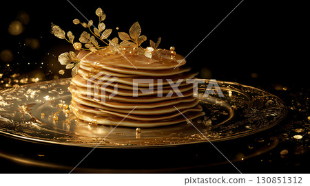 Gorgeous golden pancakes Gorgeous golden pancakes 130851312