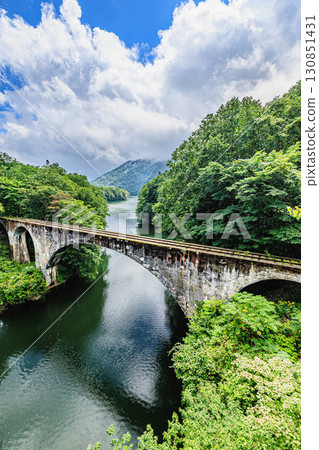 歷史鐵路遺產:士幌線第三音更川橋遺址 歷史鐵路遺產:士幌線第三音更川橋遺址 130851431