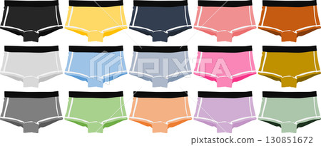 Underwear illustration Underwear illustration 130851672