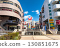 Mixed-use buildings and commercial facilities on the east exit deck of Matsudo Station 130851675