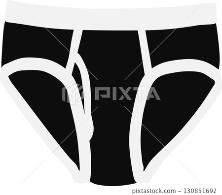 Underwear illustration 130851692