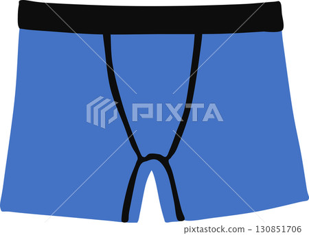 Underwear illustration 130851706