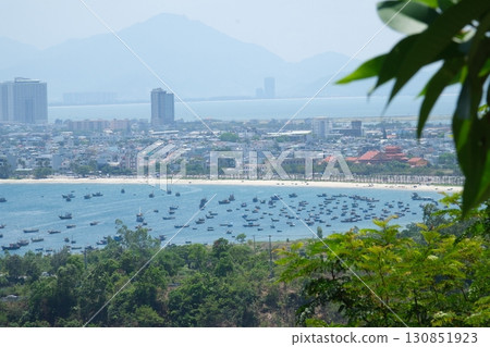 Lady Buddha statue at the Linh Ung Pagoda in Danang city in Vietnam 130851923
