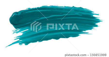 Green watercolor brush isolated on transparent background Green watercolor brush isolated on transparent background 130851999
