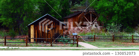 Old Buildings Red Rock Country surrounding Sedona Arizona Old Buildings Red Rock Country surrounding Sedona Arizona 130852073