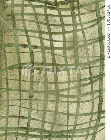 Watercolor abstract background with green fall stipes. Hand painted illustration on beige background. For design, print, fabric or background. Watercolor abstract background with green fall stipes. Hand painted illustration on beige background. For design, print, fabric or background. 130852416