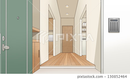 入口 2-2：門打開 [背景] 130852464