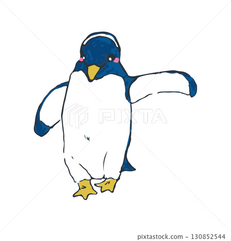 可愛的企鵝插圖2 可愛的企鵝插圖2 130852544