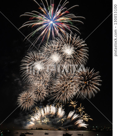 開花在夜空的一朵大花 開花在夜空的一朵大花 130853100