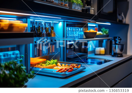 In an artistic illustration, a girls braids flow down her back with intricate detail. The soft background emphasizes the craftsmanship and grace of her hair design 130853319