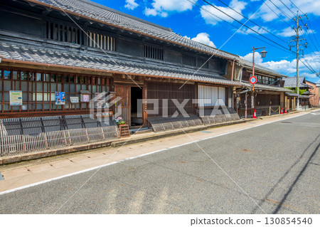 岐阜縣中山道禦岳宿街景 130854540
