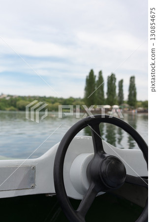 View from the boat to the lake 130854675