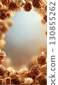 An aesthetic poster with a caramel popcorn.  130855262
