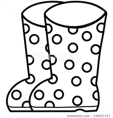Minimalist Outline Drawing of a Autumn, Elegant Design, Cute hand drawn. Minimalist Outline Drawing of a Autumn, Elegant Design, Cute hand drawn. 130855357