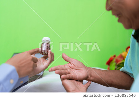 Patient Consultation: Discussing Medication Options with Healthcare Professional Patient Consultation: Discussing Medication Options with Healthcare Professional 130855546