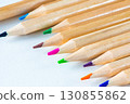 Colorful colored pencil 130855862