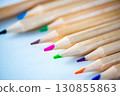 Colorful colored pencil 130855863