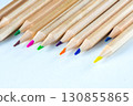 Colorful colored pencil 130855865