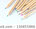 Colorful colored pencil 130855866