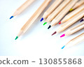 Colorful colored pencil 130855868