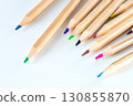 Colorful colored pencil 130855870