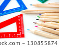 Colorful colored pencil 130855874