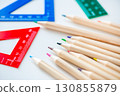 Colorful colored pencil 130855879