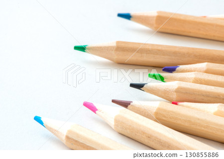 Colorful colored pencil Colorful colored pencil 130855886