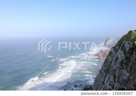 Landscape of Cabo da Roca is landmark in portugal Landscape of Cabo da Roca is landmark in portugal 130856267