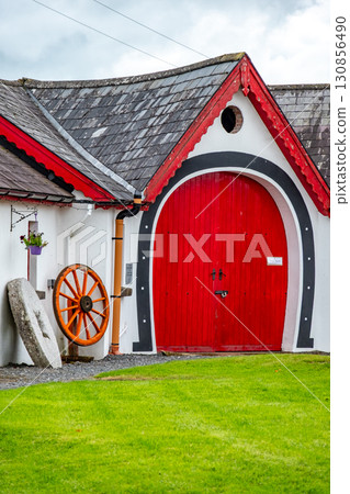 The Elphin Windmill, an 18th century tower mill, restored in 1996 , County Roscommon, Ireland 130856490