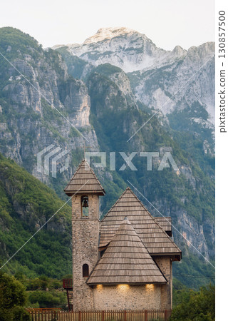 Church of Theth in Theth National Park 130857500