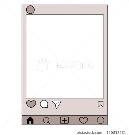 Instagram-style frame_gray, grey, gray, favorite color 130858381