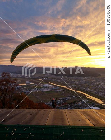 Sunset Takeoff Sunset Takeoff 130859606