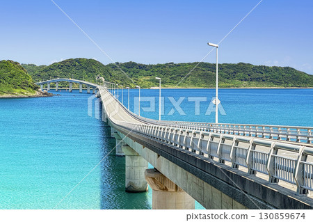 Beautiful Kakushima Bridge 130859674