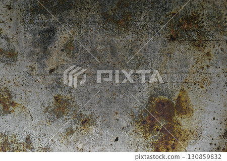 Background of Old and Rusty Metal Surface 130859832