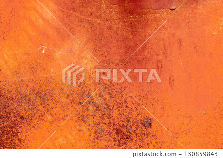 Background of rusty and orange metal surface Background of rusty and orange metal surface 130859843