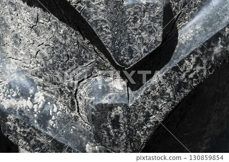Background Surface of Black and Dirty Tire Background Surface of Black and Dirty Tire 130859854