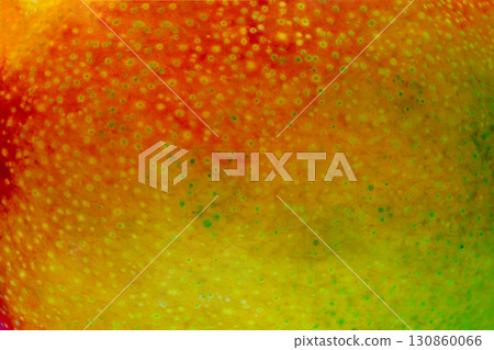 Colorful Mango Fruit Background Surface with Free Space 130860066
