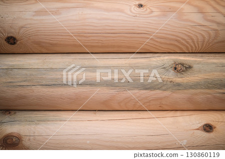 rounded log as a background. High quality photo 130860119