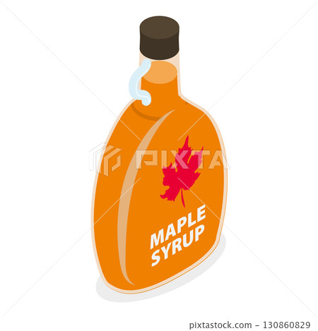 3D Isometric Flat Vector Illustration of Canada Collection, Traditional Cultural Attributes. Item 5 3D Isometric Flat Vector Illustration of Canada Collection, Traditional Cultural Attributes. Item 5 130860829