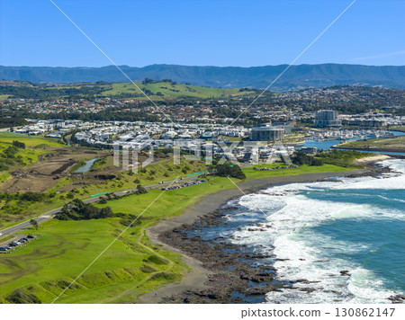 Aerial view of the Illawarra town of Shellharbour Aerial view of the Illawarra town of Shellharbour 130862147