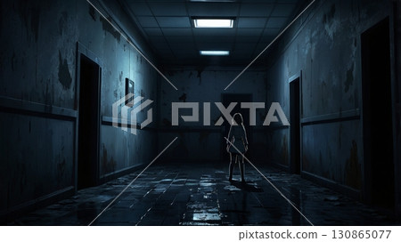 一個黑影出現在我身後──一個令人恐懼的瞬間 一個黑影出現在我身後──一個令人恐懼的瞬間 130865077