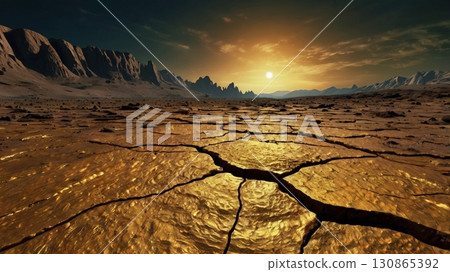 壯觀的數位藝術描繪了金星這片沒有空氣的土地,一個充滿幻想和神秘的地方 壯觀的數位藝術描繪了金星這片沒有空氣的土地,一個充滿幻想和神秘的地方 130865392